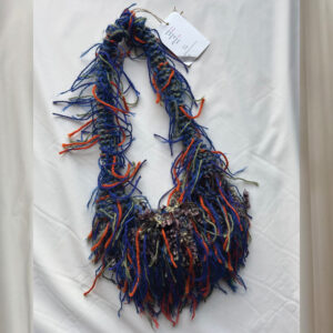 Blue multi shoulder bag