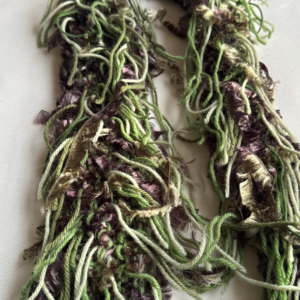 Alternative view of Velvet green scarf