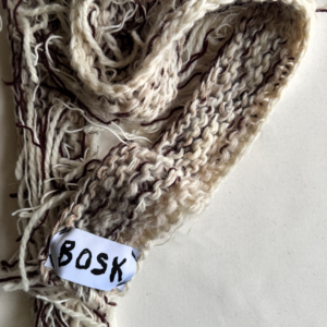 Alternative view of Beige & brown scarf
