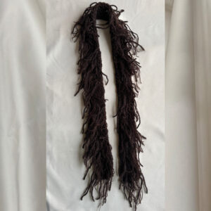 Dark brown scarf
