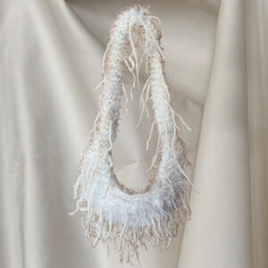 white shoulder bag