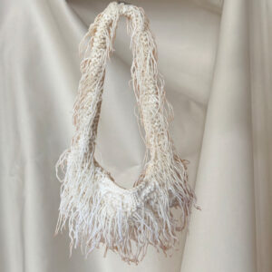 white shoulder bag