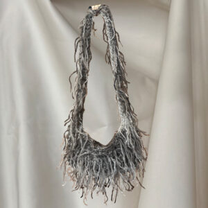 grey crossbody bag