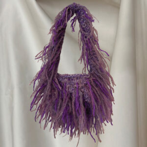 purple handbag