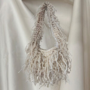 white handbag