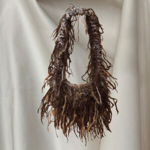 brown handbag