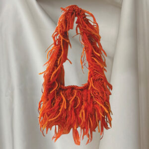 orange handbag
