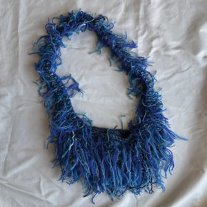 Blue crossbody bag