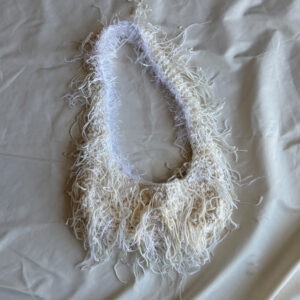 White shoulder bag